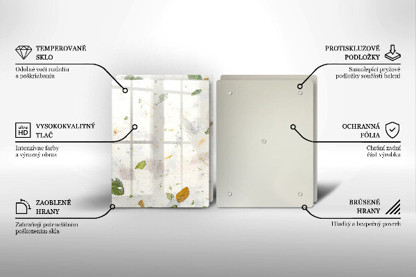 Cache plaque de cuisson Feuilles tombantes