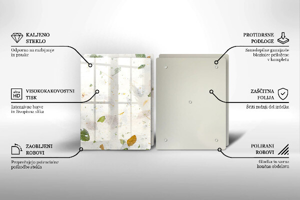 Cache plaque de cuisson Feuilles tombantes