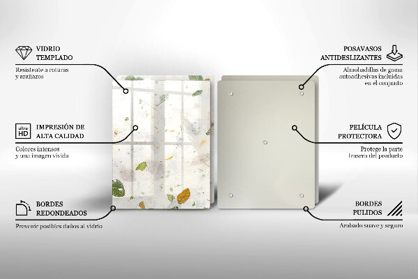 Cache plaque de cuisson Feuilles tombantes