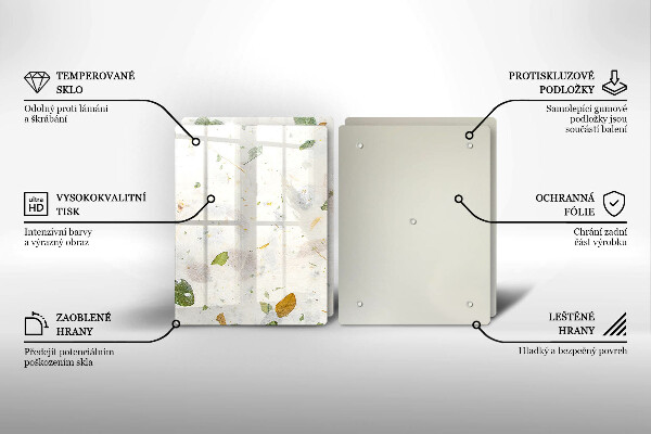 Cache plaque de cuisson Feuilles tombantes