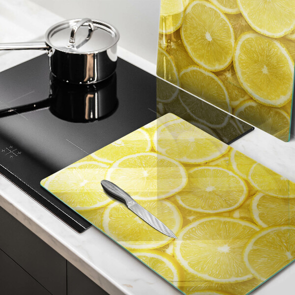 Cache plaque de cuisson Citron