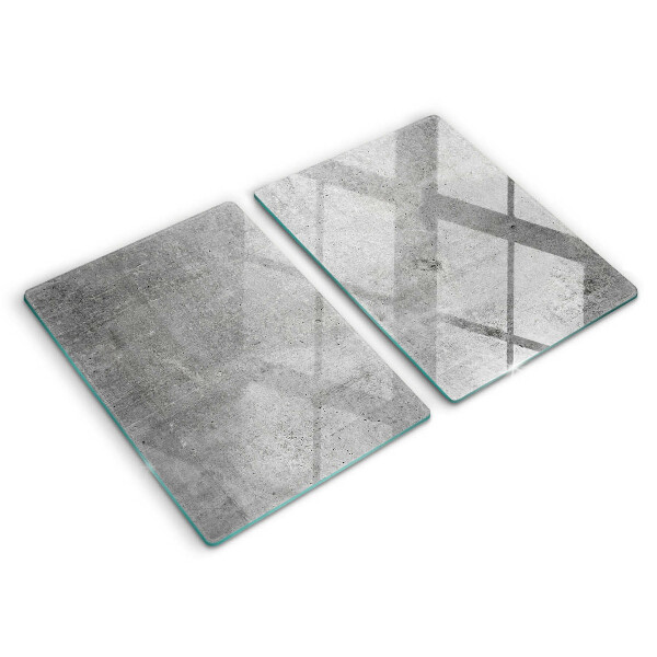Cache plaque de cuisson Texture béton