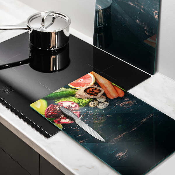 Cache plaque de cuisson Fruits et légumes