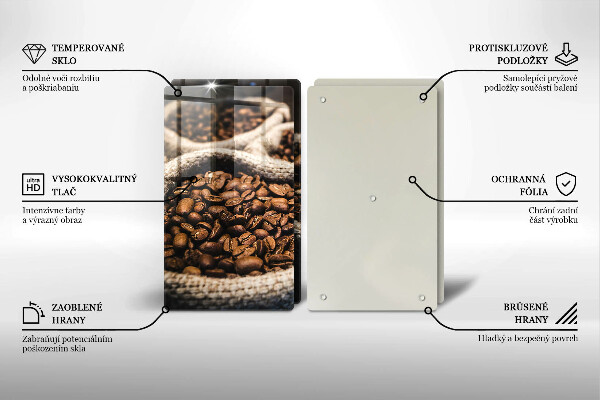 Protection plaque induction Sacs de grains de café