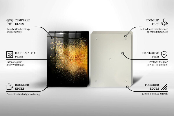 Protection plaque induction Épices colorées