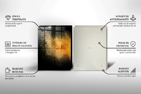 Protection plaque induction Épices colorées