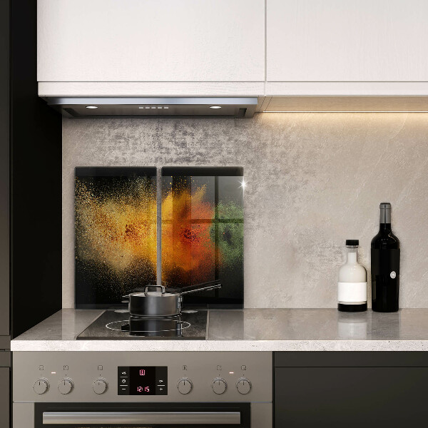 Protection plaque induction Épices colorées