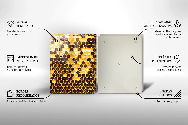 Protection plaque induction Rayon de miel