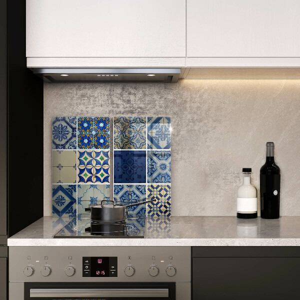 Cache plaque de cuisson Carreaux de carreaux décoratifs