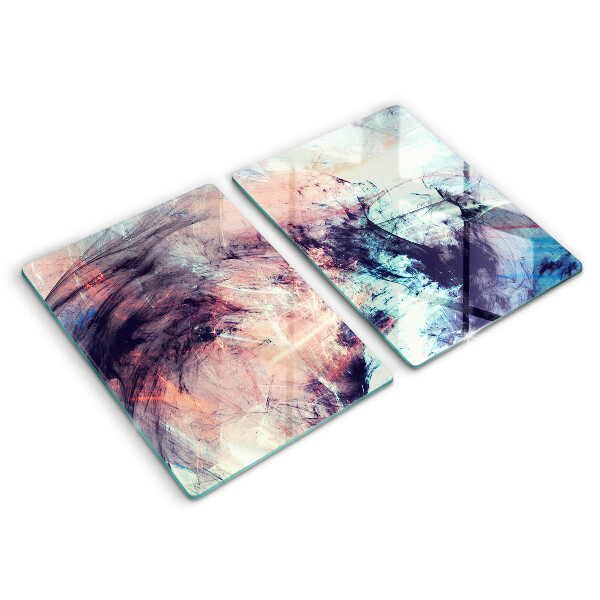 Cache plaque de cuisson Abstraction peinte