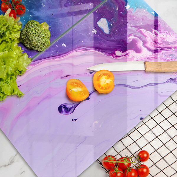 Cache plaque de cuisson Encres d'abstraction