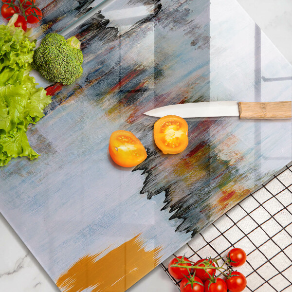 Cache plaque de cuisson Peintures abstraites