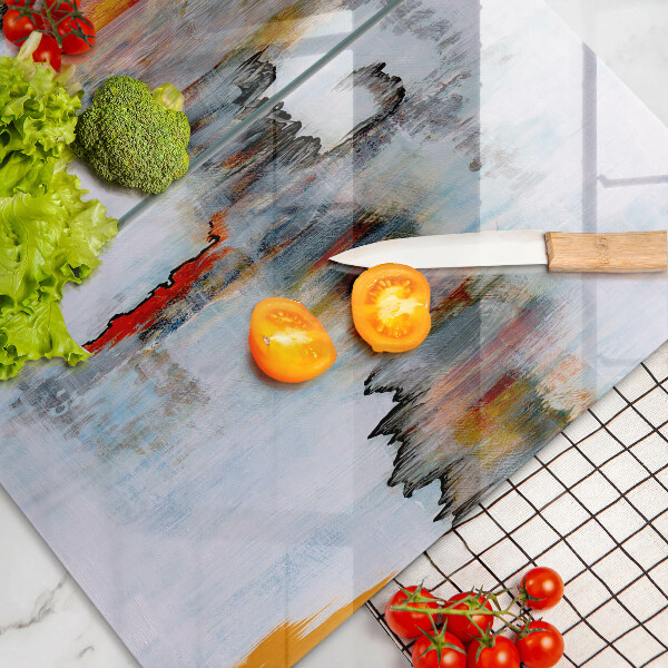 Cache plaque de cuisson Peintures abstraites