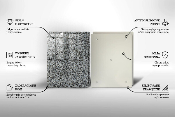 Cache plaque de cuisson Texture de pierre