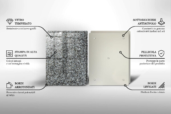 Cache plaque de cuisson Texture de pierre