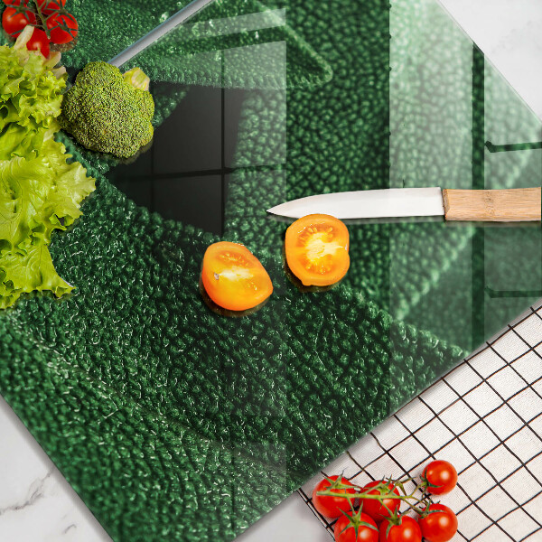 Cache plaque de cuisson Les feuilles de la plante