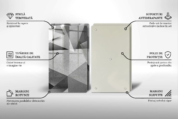 Cache plaque de cuisson Abstraction concrète et nette