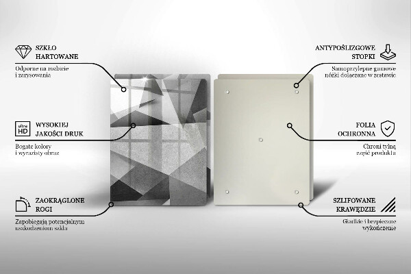 Cache plaque de cuisson Abstraction concrète et nette