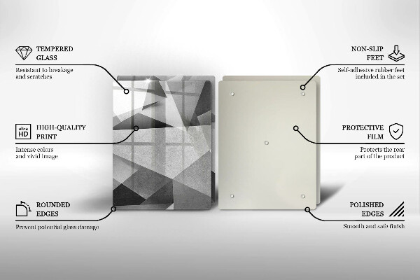 Cache plaque de cuisson Abstraction concrète et nette