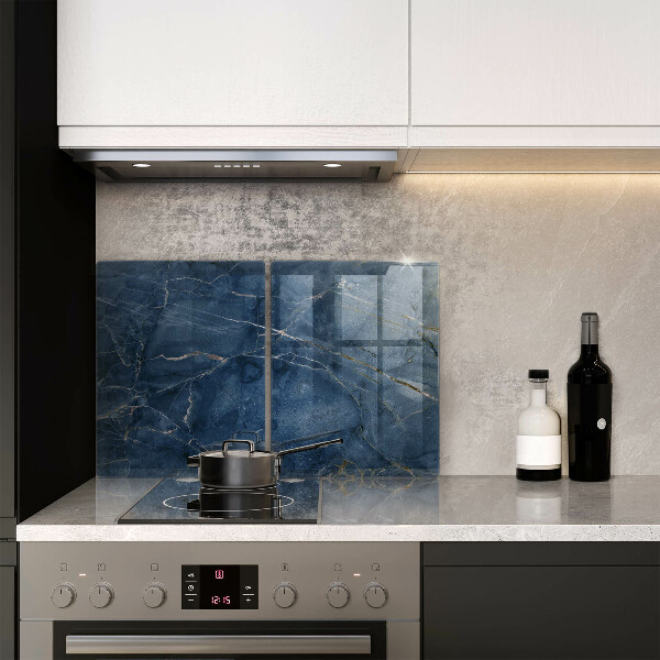 Cache plaque de cuisson Texture de pierre de marbre