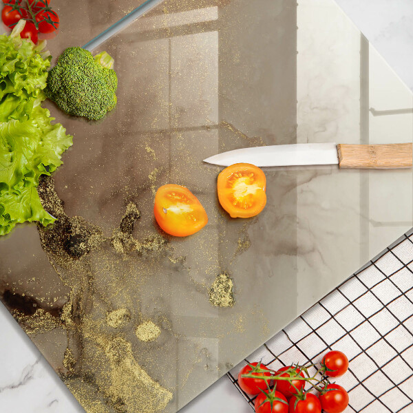 Cache plaque de cuisson Abstraction de l'or