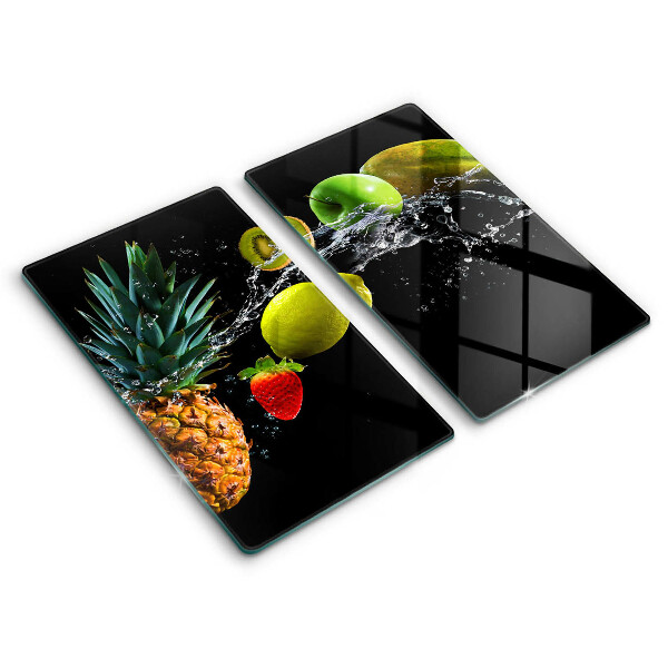 Protection plaque induction Fruits dans l'eau