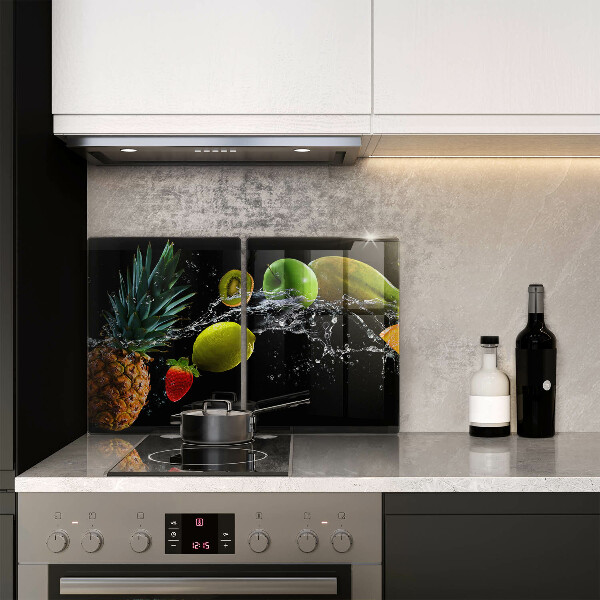 Protection plaque induction Fruits dans l'eau