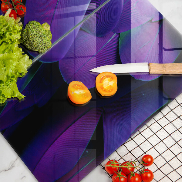 Cache plaque de cuisson Plumes de néon