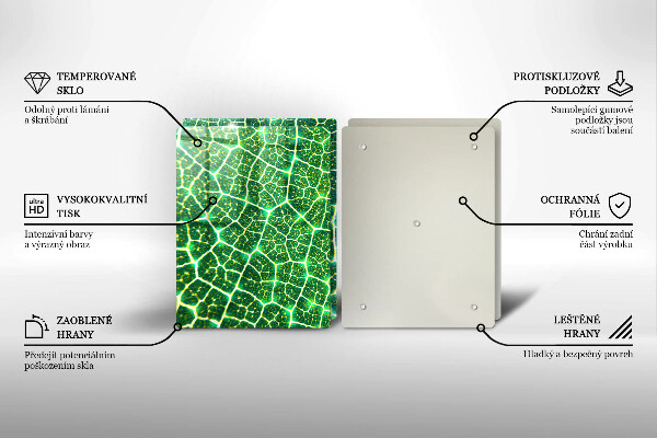 Protection plaque induction Structure des feuilles