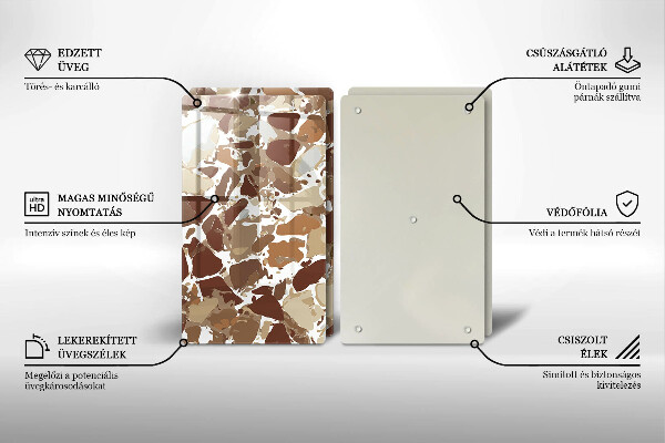 Protection plaque induction Teintures décoratives pour pierre