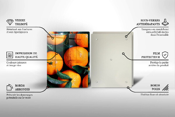 Protection plaque induction Orange