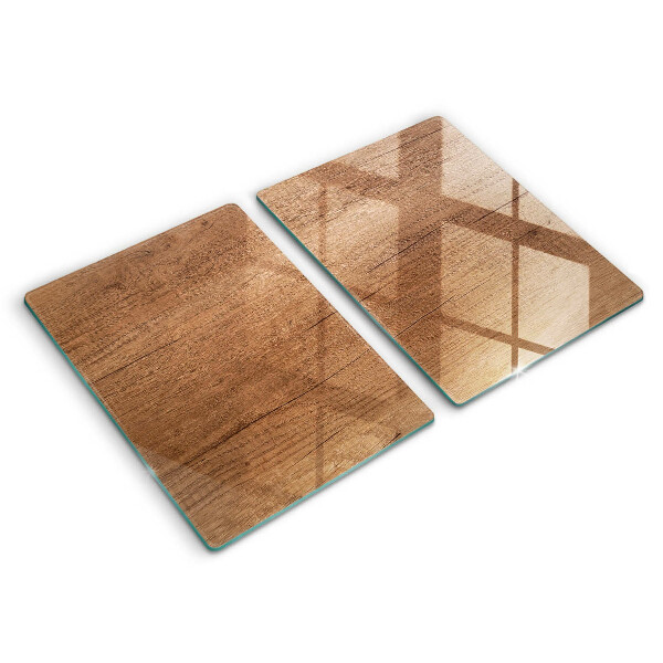 Cache plaque de cuisson Texture du bois