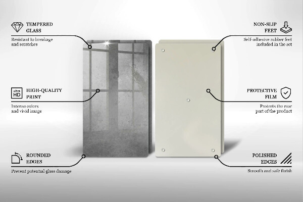 Cache plaque de cuisson Fond de texture de béton