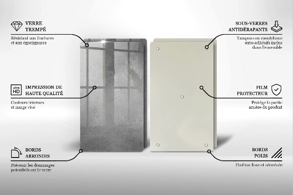 Cache plaque de cuisson Fond de texture de béton