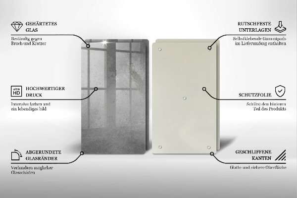 Cache plaque de cuisson Fond de texture de béton