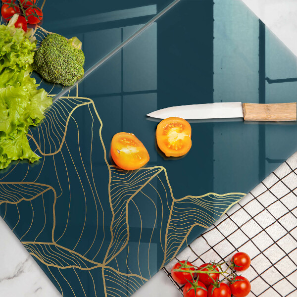 Cache plaque de cuisson Montagnes abstraites