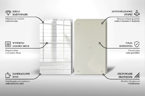 Cache plaque de cuisson Tableaux lumineux modernes