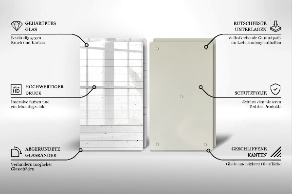 Cache plaque de cuisson Tableaux lumineux modernes