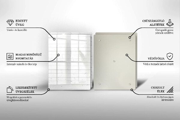 Cache plaque de cuisson Tableaux lumineux modernes