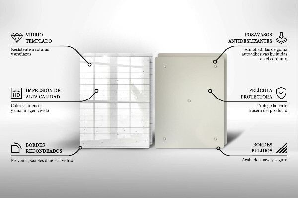 Cache plaque de cuisson Tableaux lumineux modernes