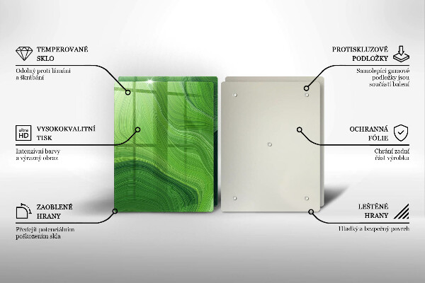 Cache plaque de cuisson Texture abstraite