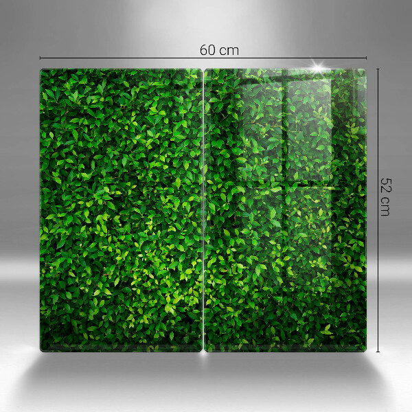 Cache plaque de cuisson Plante à petites feuilles