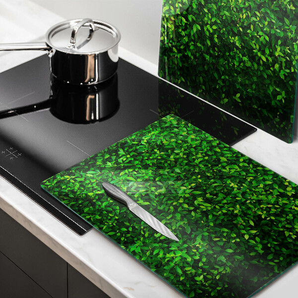 Cache plaque de cuisson Plante à petites feuilles