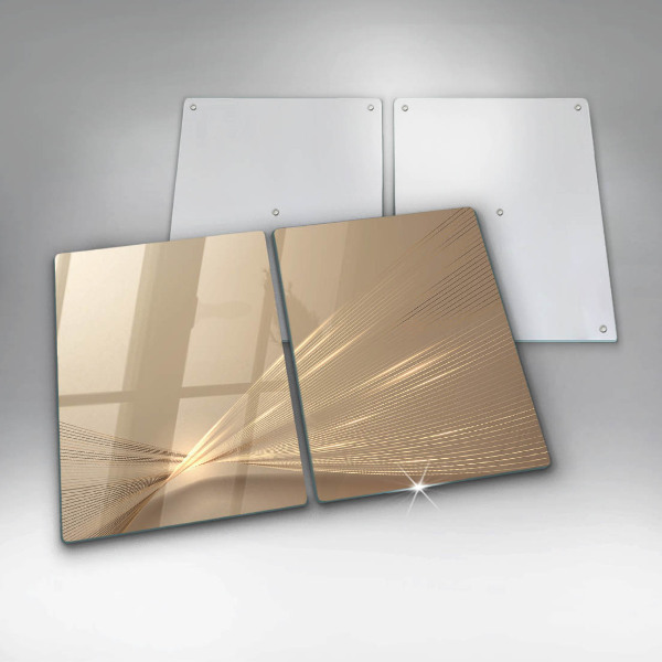 Cache plaque de cuisson Abstraction moderne