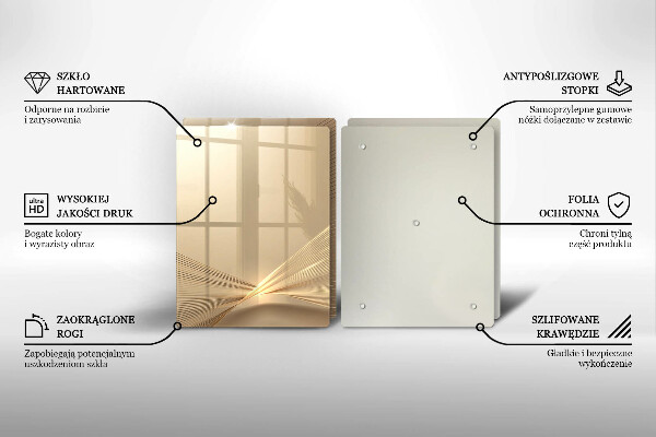 Cache plaque de cuisson Abstraction moderne