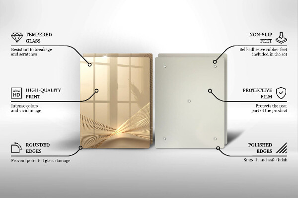 Cache plaque de cuisson Abstraction moderne