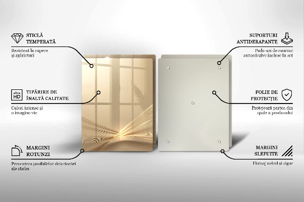 Cache plaque de cuisson Abstraction moderne