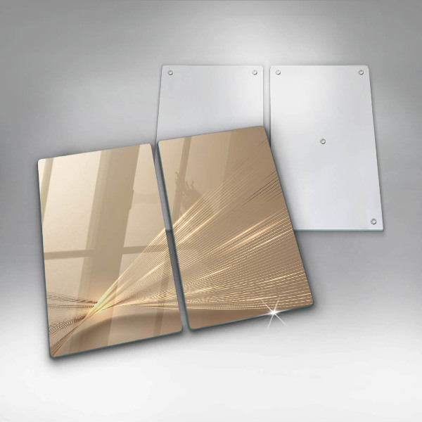 Cache plaque de cuisson Abstraction moderne