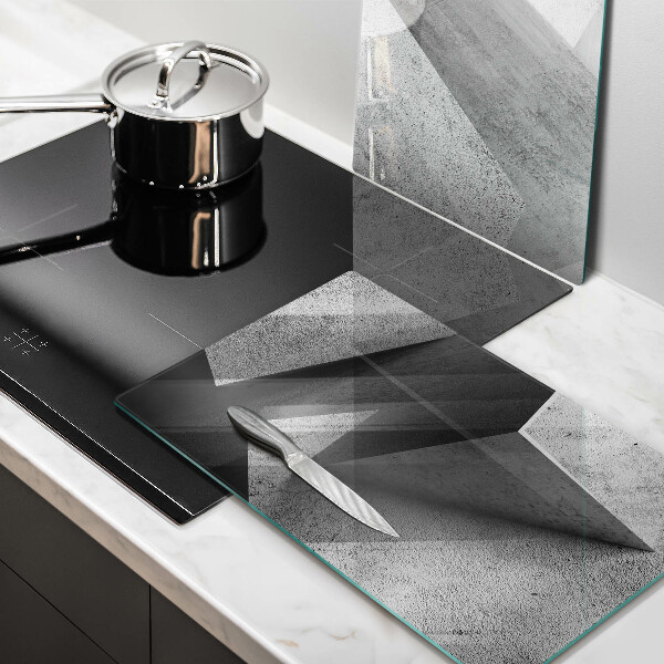 Cache plaque de cuisson Abstraction concrète