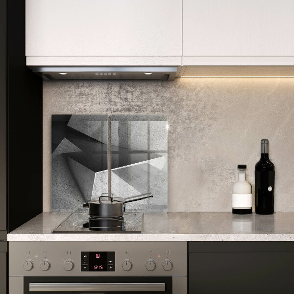 Cache plaque de cuisson Abstraction concrète